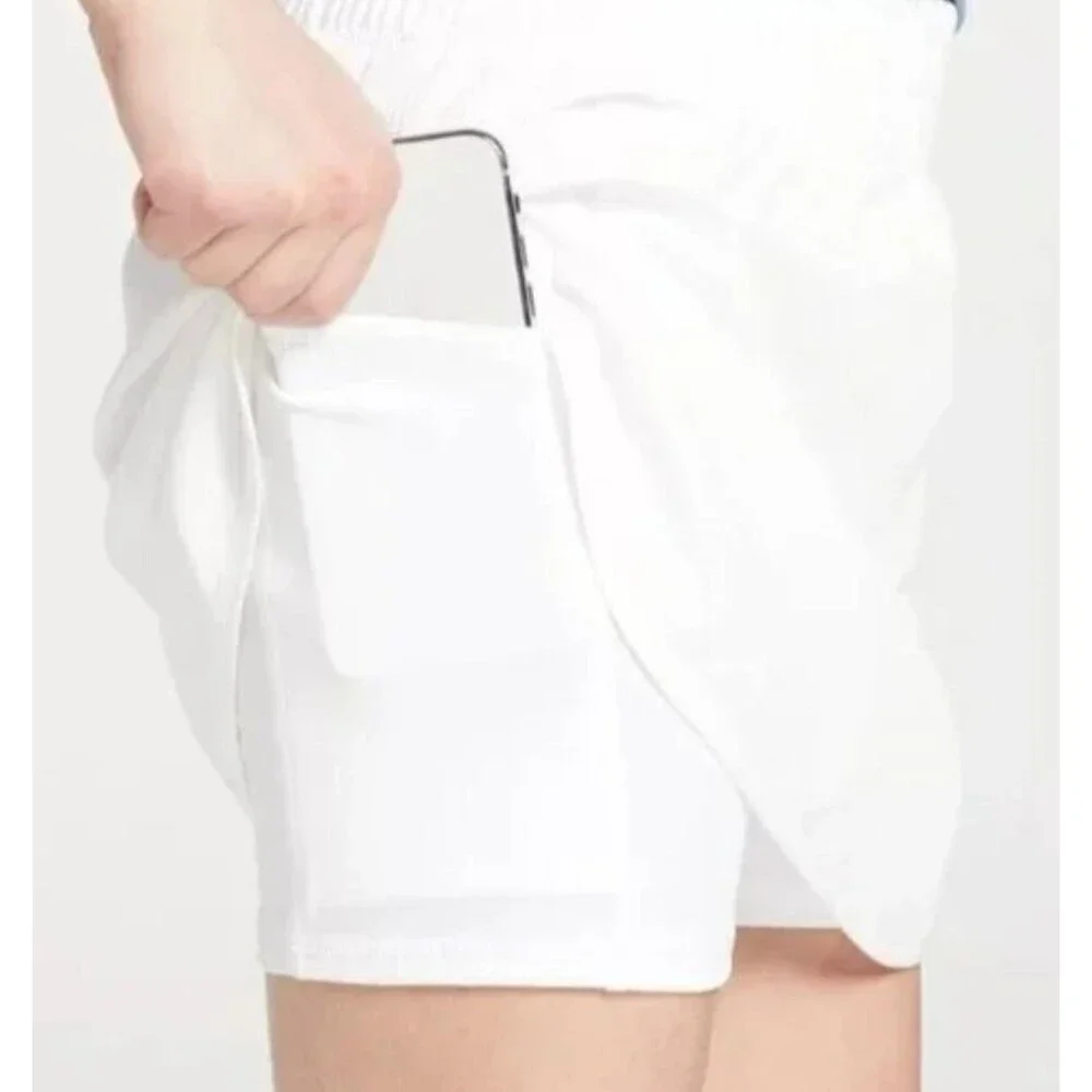 DSG Women's Stride Skort Sz Medium ~ White ~ Tennis Golf Pickleball NWT